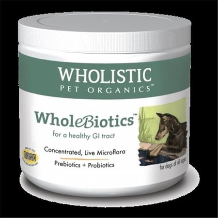 WHOLISTIC PET ORGANICS Wholistic Pet Organics STWP325 4 oz Wholebiotics for a Healthy GI Tract STWP325